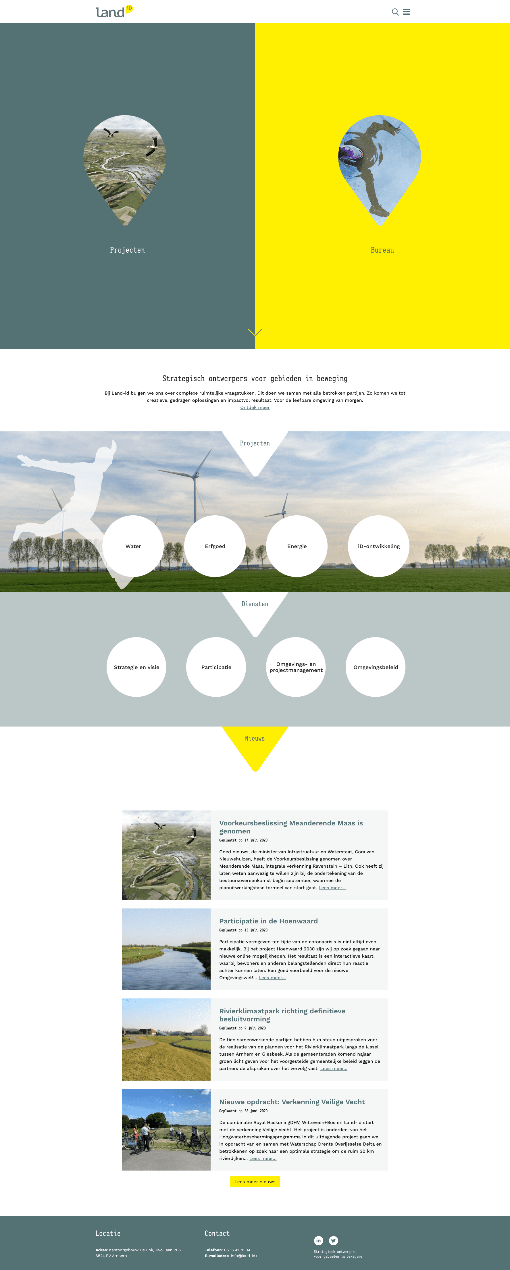 Website landid.nl
