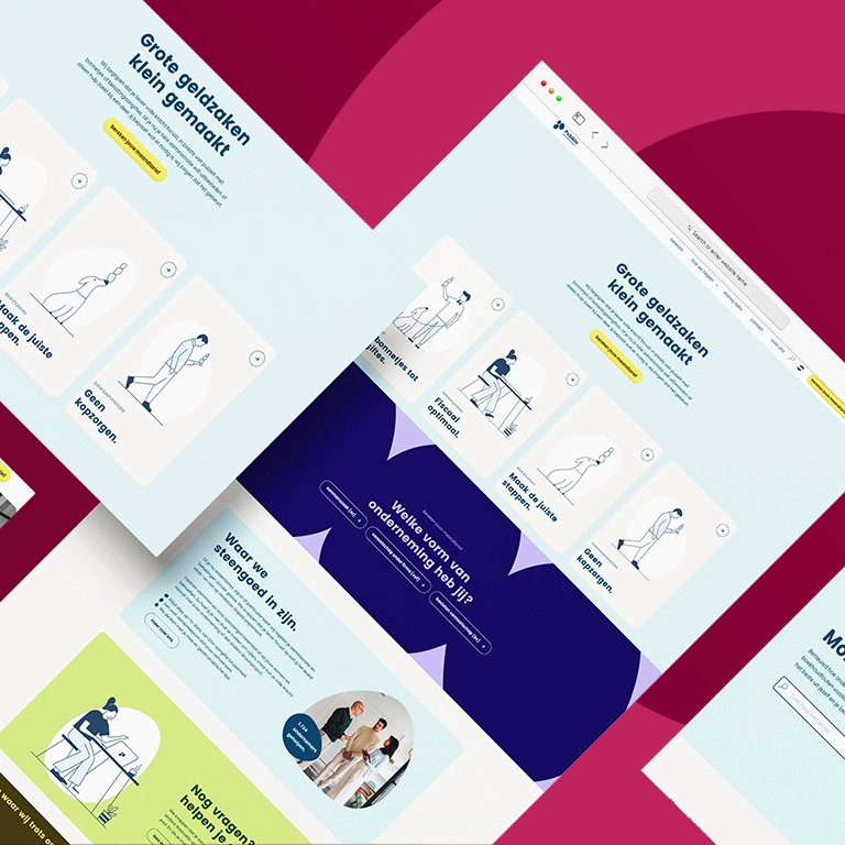 Maatwerk Wordpress website Pebble accountancy