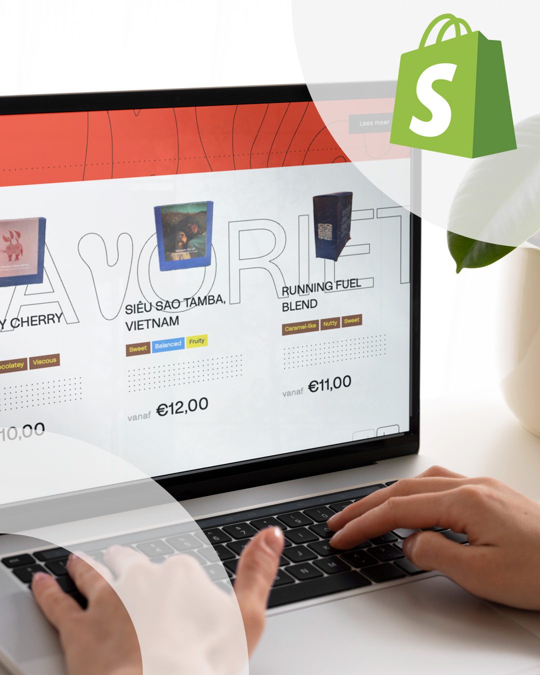 Shopify Webshops door Go2People