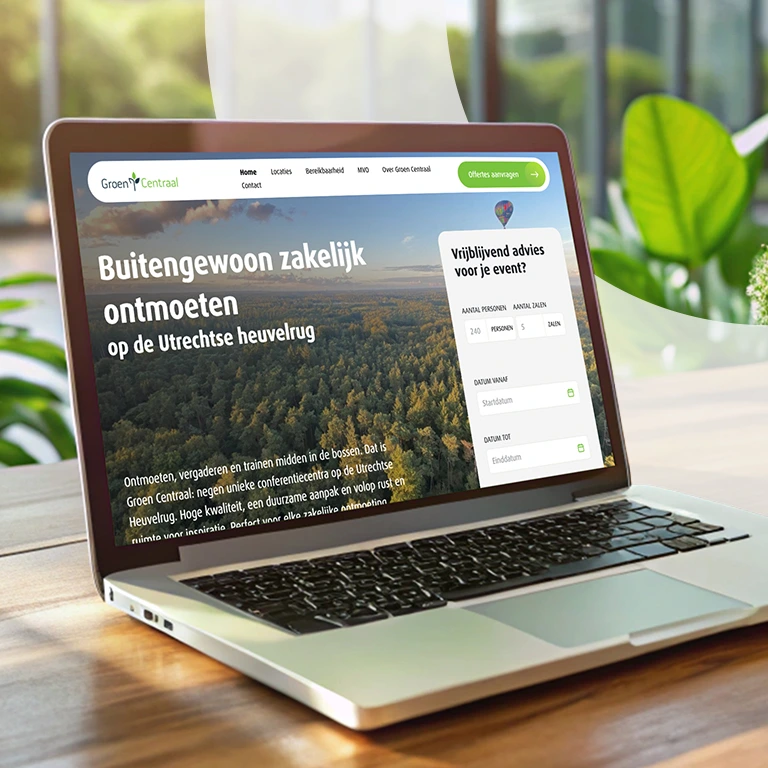 Groen Centraal - platform voor vergaderlocaties